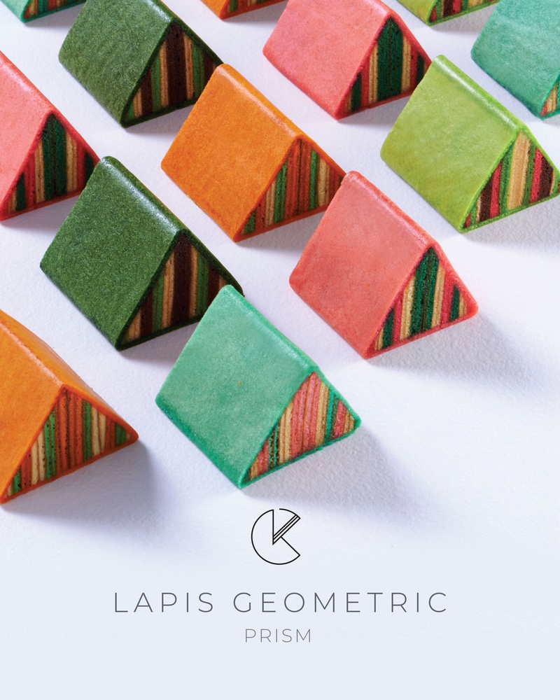 【 Kitchen Confidante 】棱镜造型千层糕 Prism Lapis Geometry