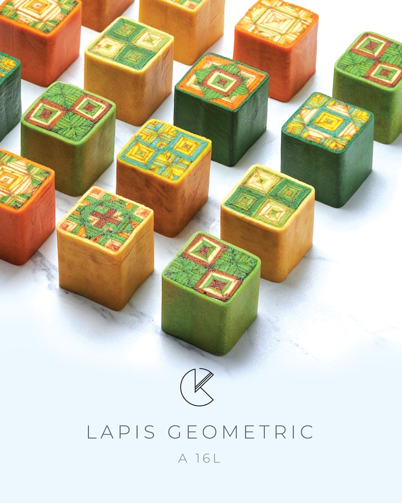 【 Kitchen Confidante 】16结构图形千层糕 Abstract 16L Lapis Geometry